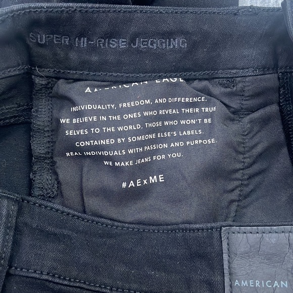 American eagle black jeans jeggings new without never worn 😊❤️ - Picture 2 of 5